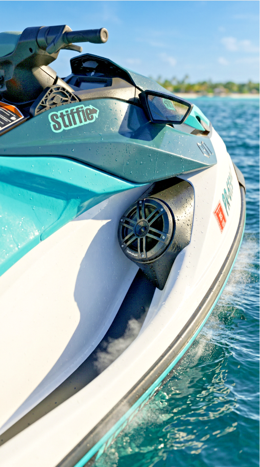 Sea doo GTI  RXP 2021-2026  | Carcasas para altavoces de 6.5"